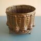 brass cache pot antique decorative planter flower pot