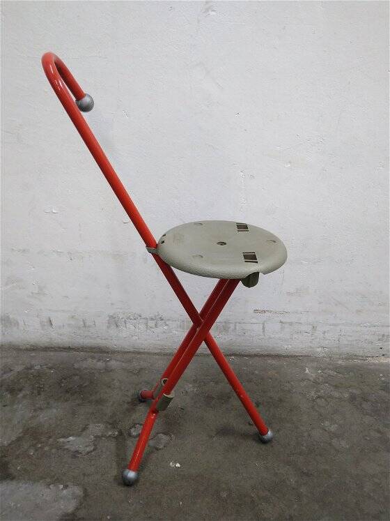 Sandrigarden Stool / Walking Stick ''Ulisse'' Designed by Ivan Loss.