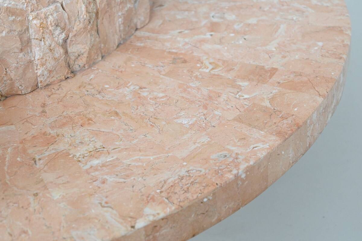 Magnussen Ponte Mactan stone coffee table Belgium 1970