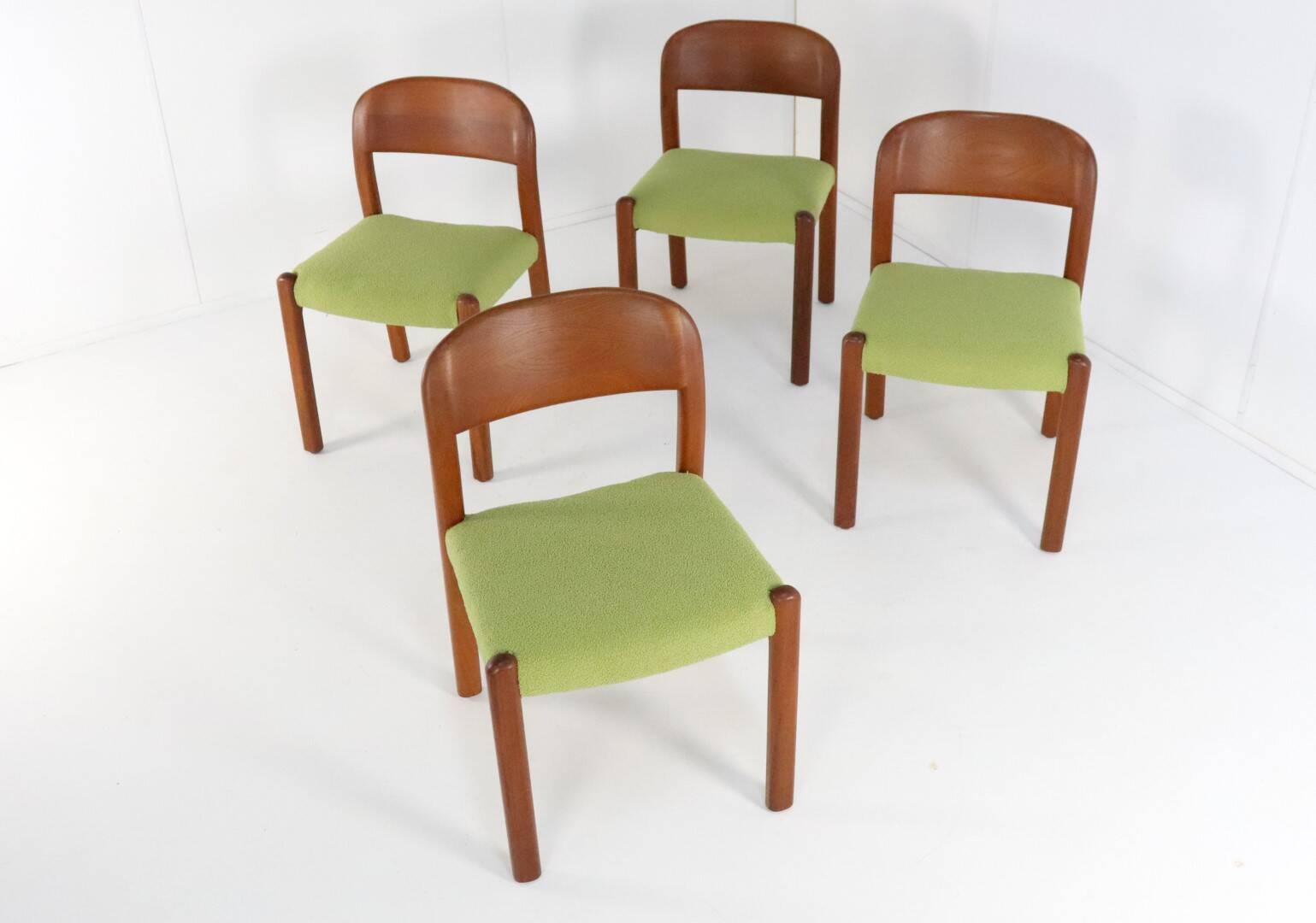 Set van 4 Deense stoelen 'Harte Skov