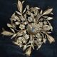 Ceiling light chandelier metal gold Italy style Hans Kogl