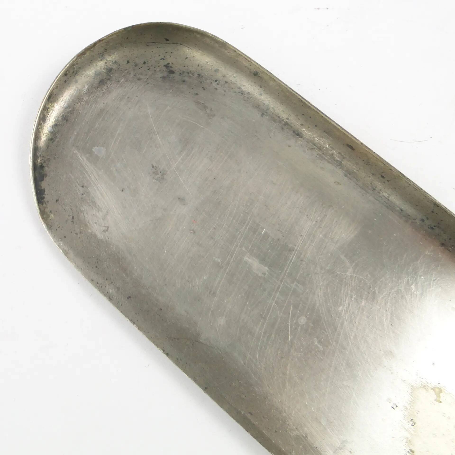 Art Deco cake server, silver-plated alpacca, Halphen, France, 1920s