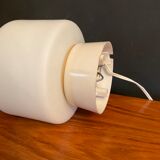 Mushroom lamp in opaline 60s