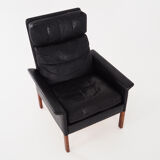 Fauteuil en cuir par Hans Olsen