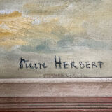 Old signed painting
