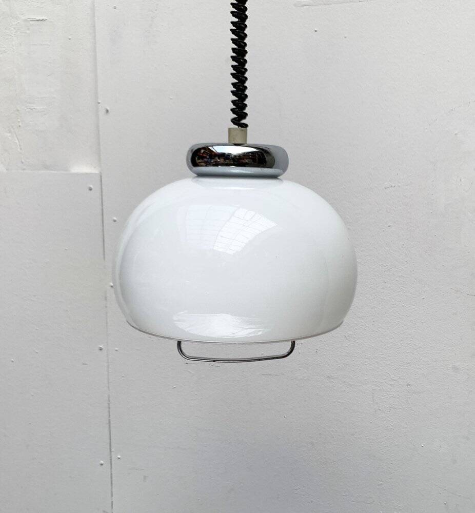 Italian glass pendant from the mid-century, 1960s.