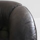 Vintage modular leather sofa and armchair Walter Knoll Piccolino 1960s