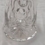 Carafe, crystal pitcher signed Saint Louis