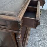 Meuble De Rangement En Chêne Massif – Style Campagnard, Fin XIXe Siècle