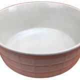 Glazed ceramic salad bowl