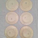 Flat plates H.C. Moscow vintage