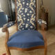 Voltaire armchair 19th century Restoration