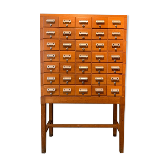 Meuble de métier notarial des années 50