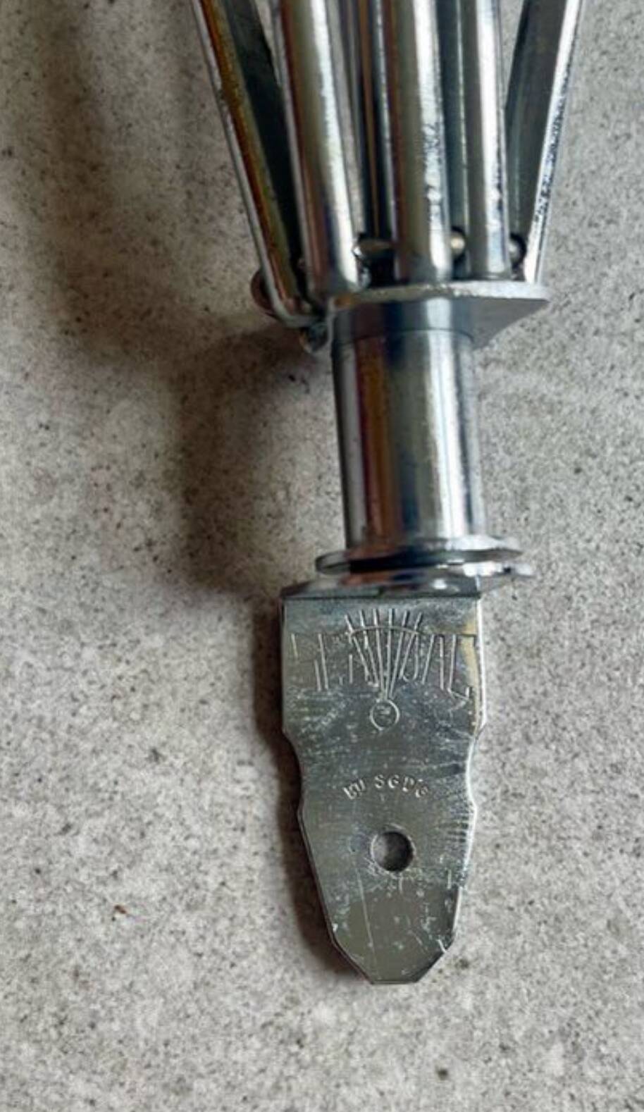 Porte manteau vintage Serjac Space Age