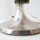 Pied de lampe art déco en acier & plexiglas
