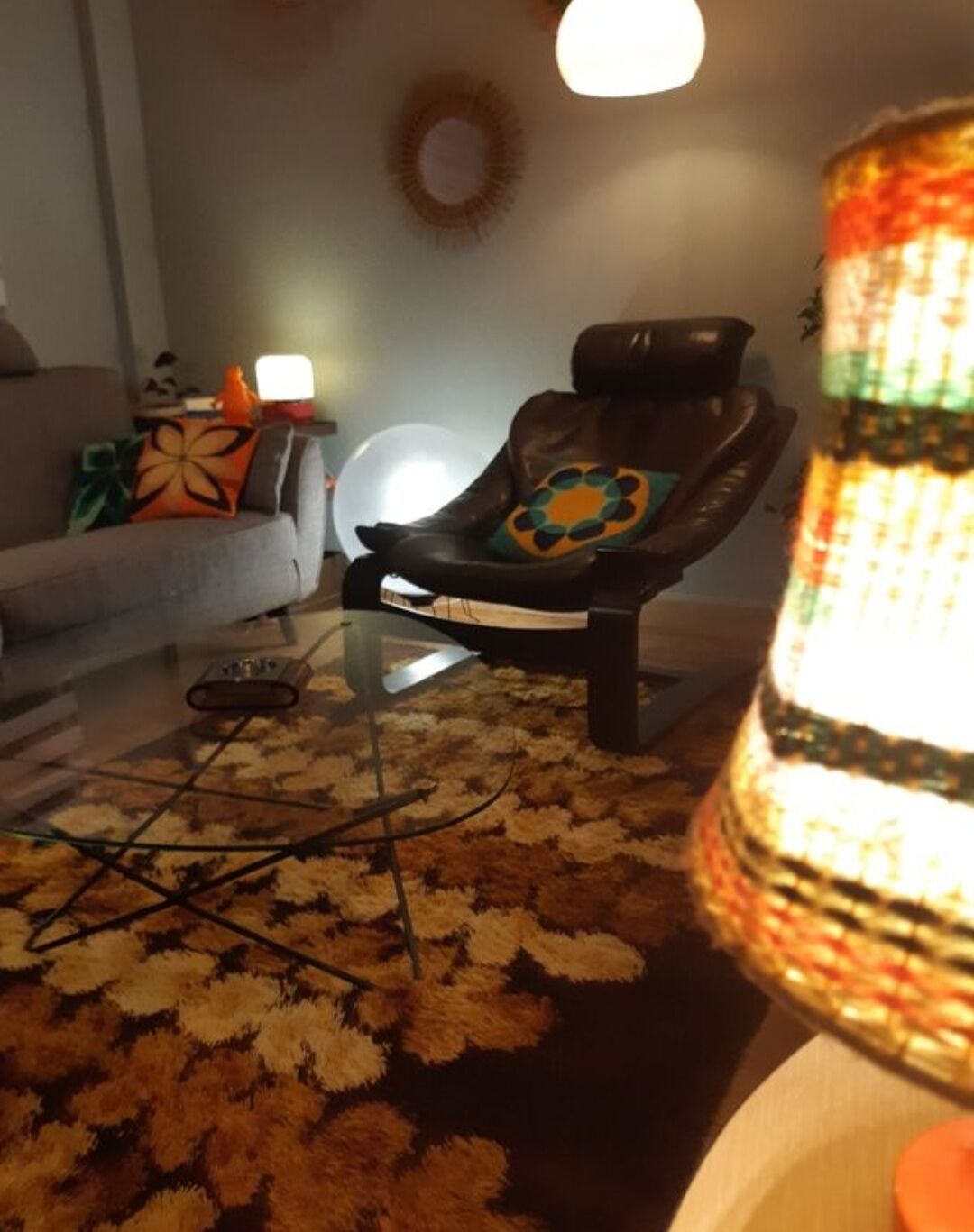 Paire de fauteuils kroken 1970