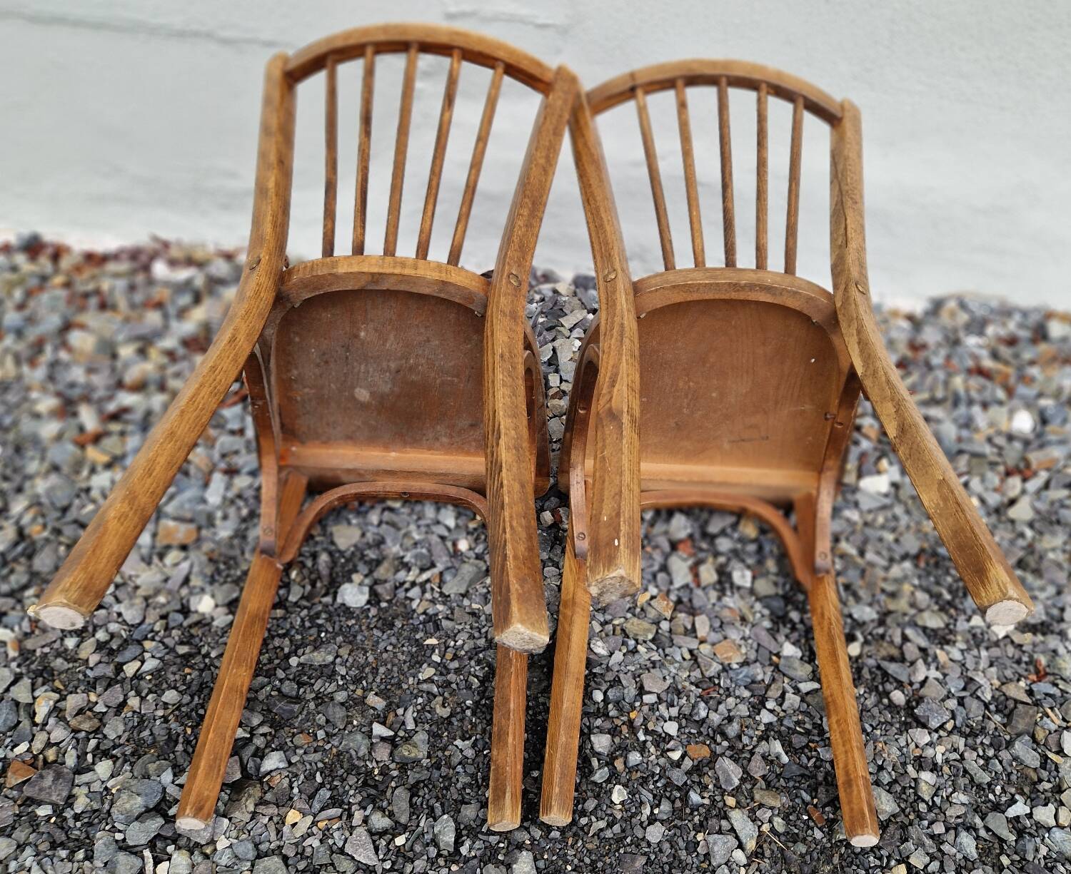 Pair of Baumann chairs