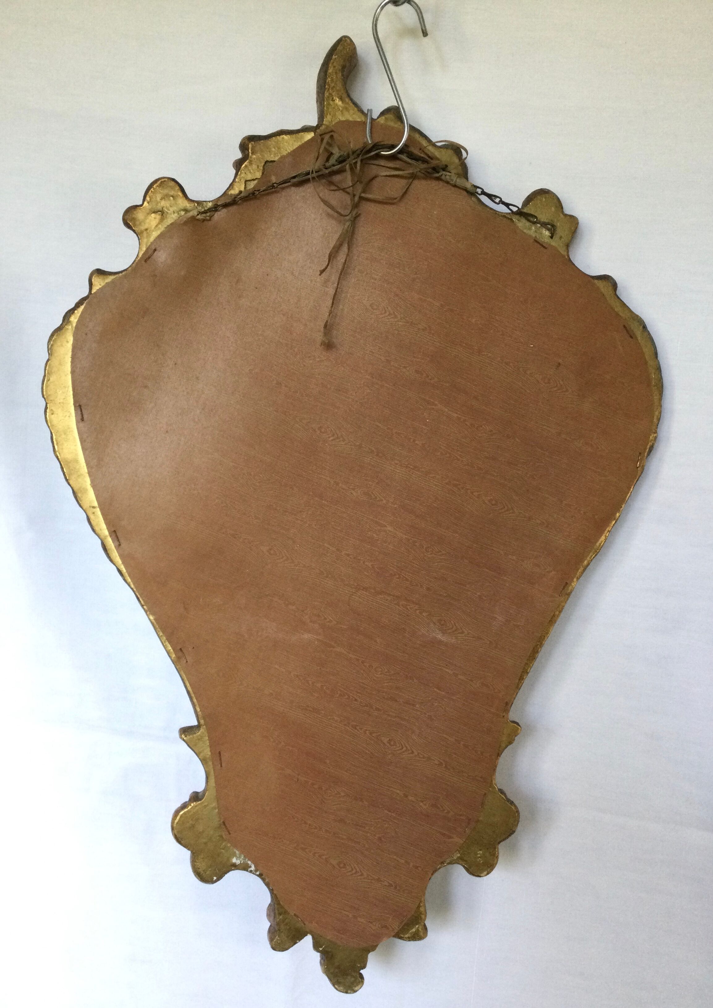 Gilded mirror Louis XV - 67x44cm