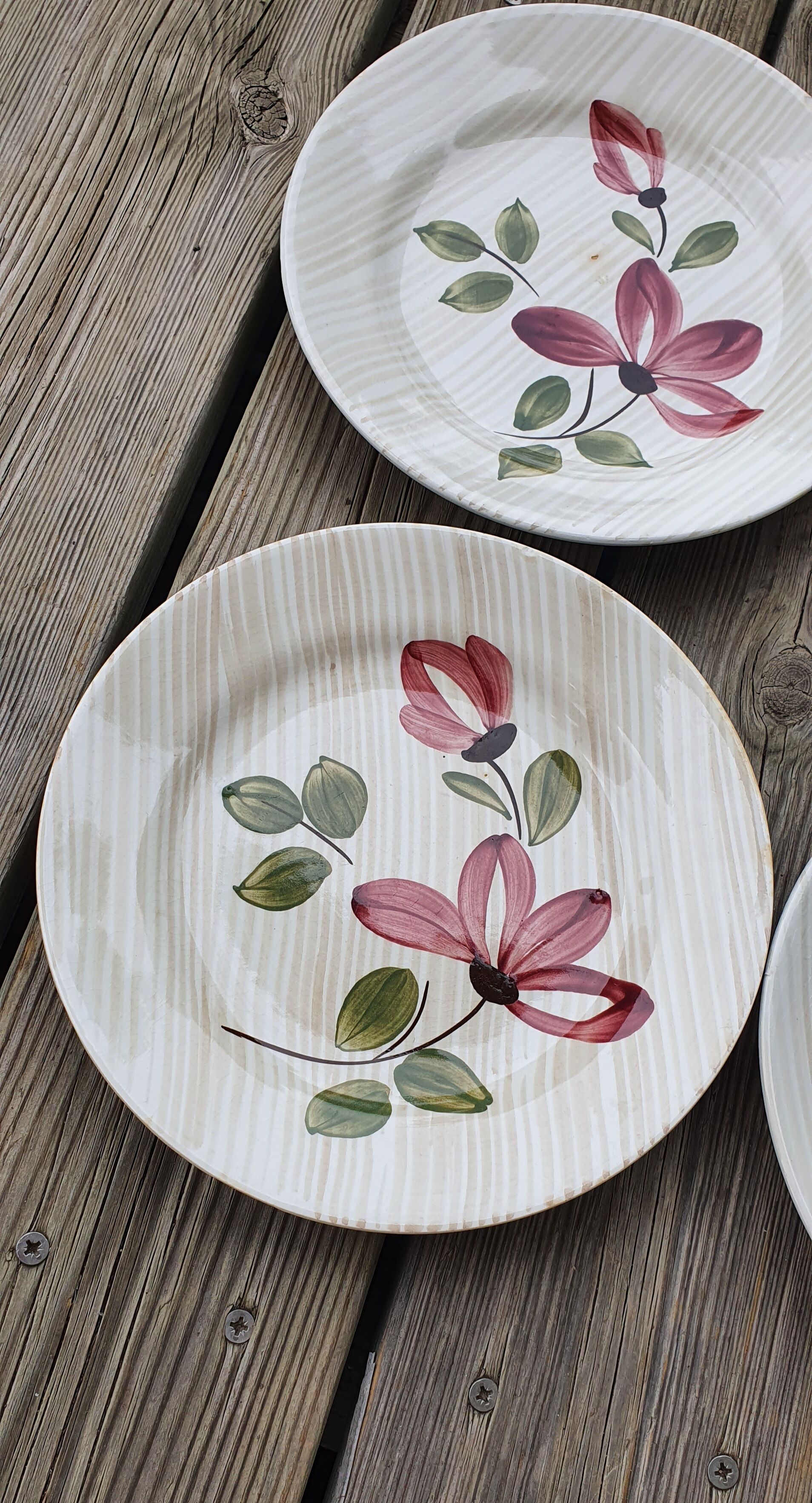 Sarreguemines plates