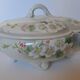 Keller and Guérin Lunéville soup tureen, Pommier model.