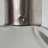 Beautiful cut crystal carafe with its stopper and solid silver setting