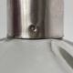 Beautiful cut crystal carafe with its stopper and solid silver setting