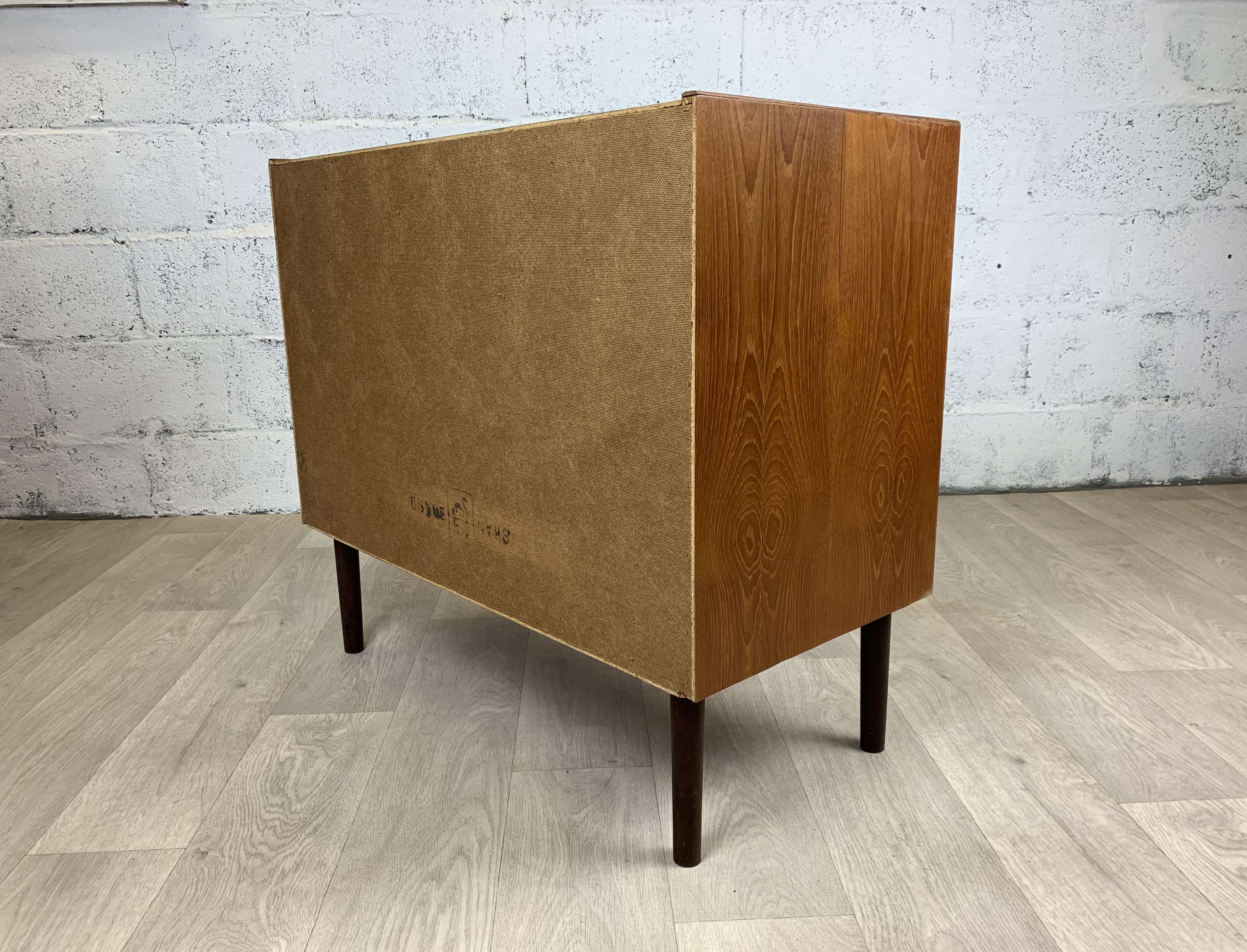 Vintage Scandinavian Teak Commodity, 60s