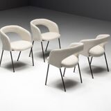 Dining chairs by Gastone Rinaldi for Rima, Italy, 1950s