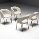 Chaises de salle à manger par Gastone Rinaldi pour Rima, Italie, années 1950
