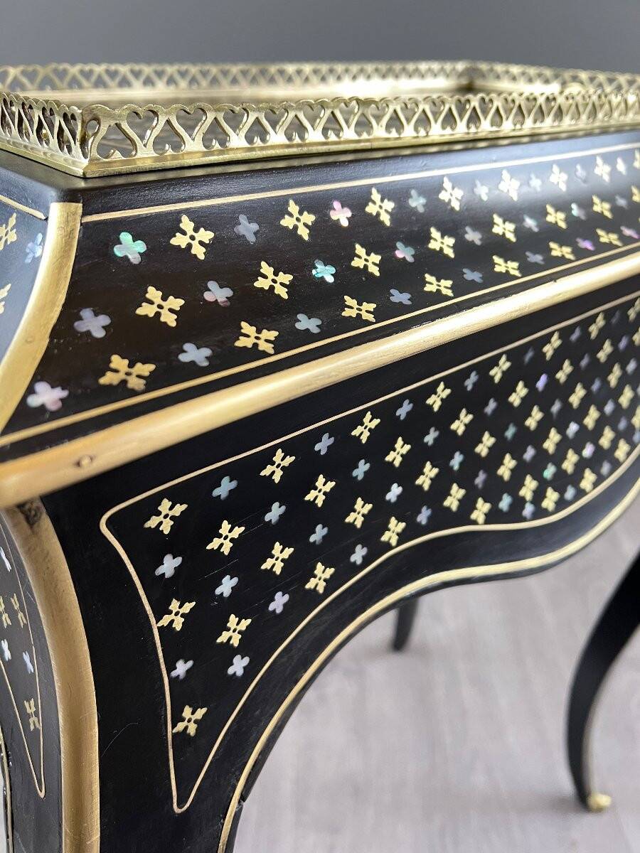 Napoleon III planter in Boulle marquetry, 19th century