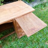 Antique solid oak desk