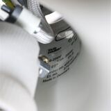 Louis Poulsen / Poul Henningsen “PH 5” pendant lamp with glass diffuser / Mid-century Danish modern design / PH5