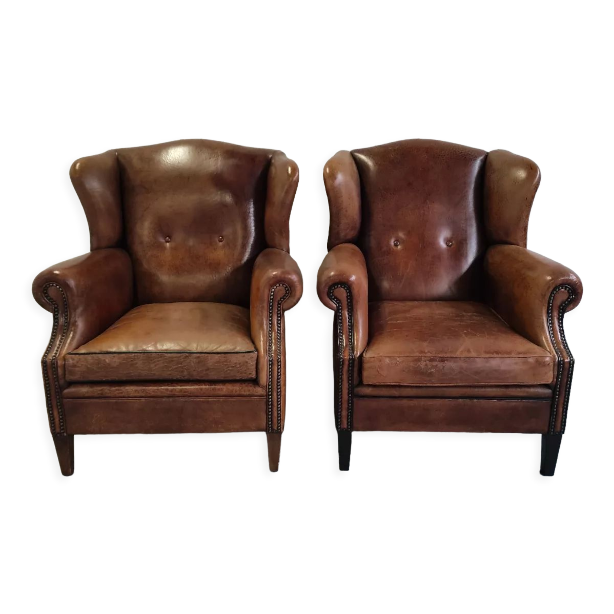 Fauteuils cuir