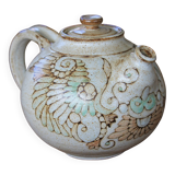 Vintage Alain Fievet stoneware teapot from the 70s