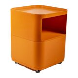 Orange Componibilli by Anna Castelli Ferrieri for Kartell