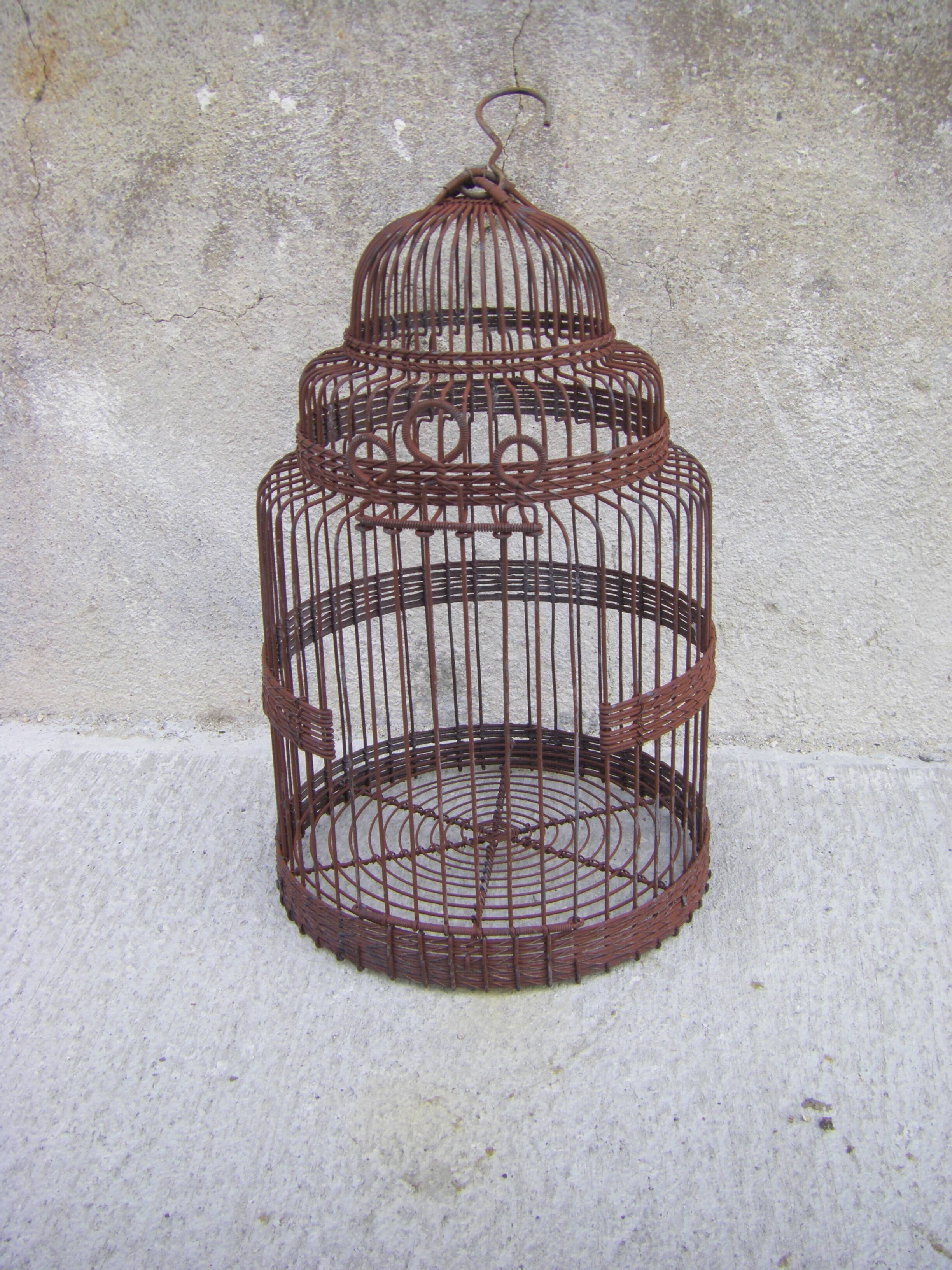 Ancient bird cage