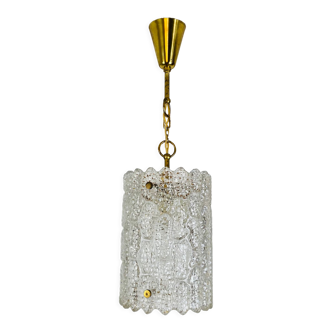 Scandinavian glass ice suspension by Carl Fagerlund for Orrefors Sweden