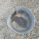 Old zinc basin, 55cms in diameter