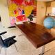 Large vintage mahogany desk