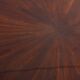 Table basse marqueterie de noyer vers 1970