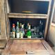Large Oak Sideboard With Interlaced Doors - 1960s
