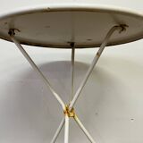 Vintage metal bistro table