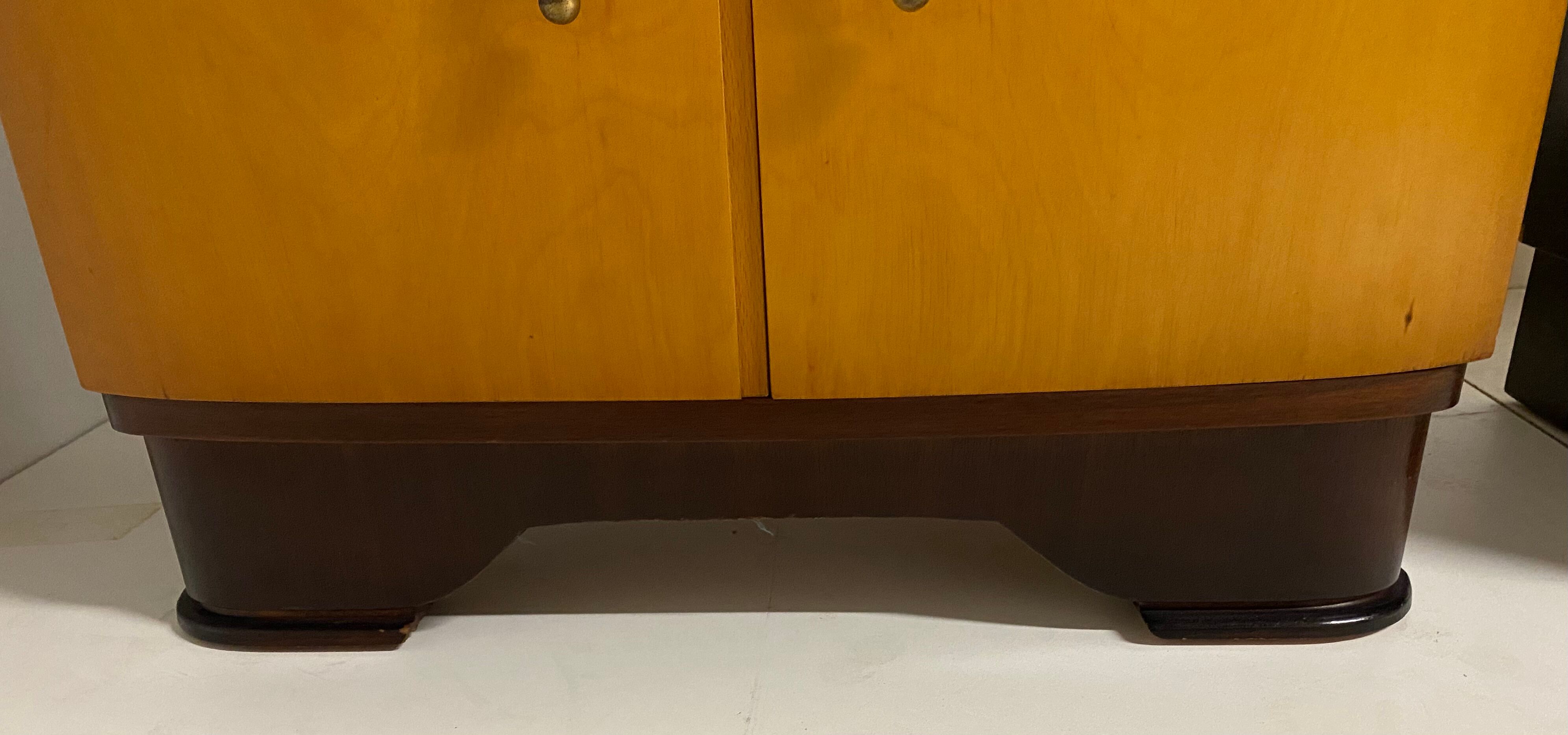 Pair of bedside table art deco