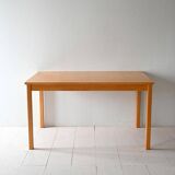 Vintage Scandinavian birch table by Skaraborgs