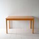 Vintage Scandinavian birch table by Skaraborgs