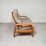 Canapé & fauteuil danois en teck, 1960