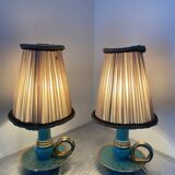 Pair of bedside lamps
