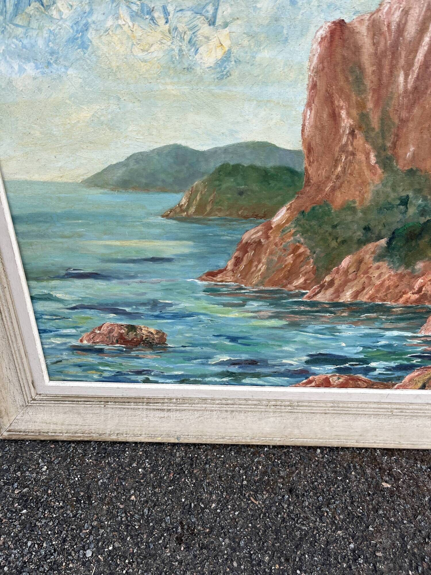 Old Table Oil - Le Cap Roux (Estérel) by Eliette Debru-Viguier -
