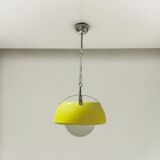 Space age 70s ufo lamp - iconic pendant light in the style of 'omega' by vico magistretti