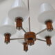 Mid Century chandelier, 1970´s